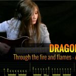 THROUGH THE FIRE AND FLAMES | DRAGON FORCE | COVER BY TINA S