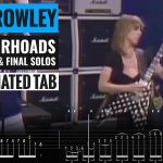 RANDY RHOADS | MR.CROWLEY | MAIN & FINAL SOLOS