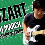 Turkish March | (Rondo Alla Turca) |Mozart | Guitar Tab Lesson