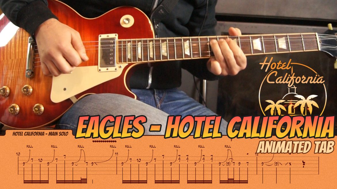 Comment jouer le solo de Hotel California? (part#1) #hotelcalifornia  #eagles #coursguitare 