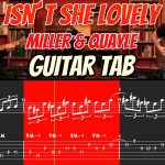 Martin Miller & Tom Quayle – Isn´t she lovely – Transcription Tab