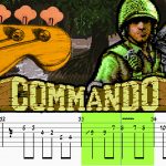 Commando C64 Ost – Guitar & Bass Tab | Full Lesson Pack