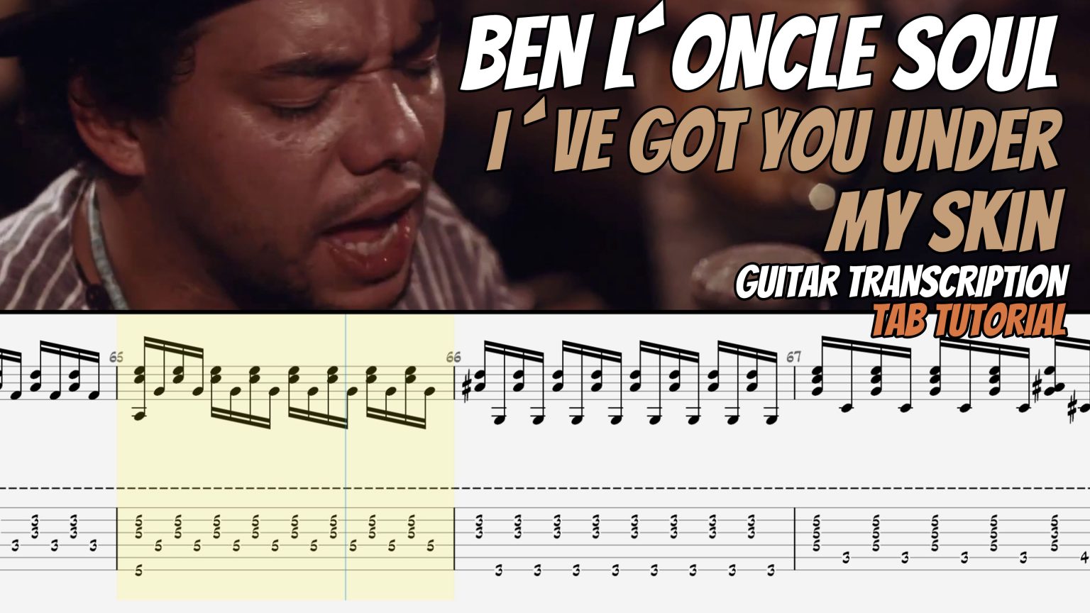 Ben Loncle Soul I´ve Got You Under My Skin Full Lesson Pack Digil Music Shop 